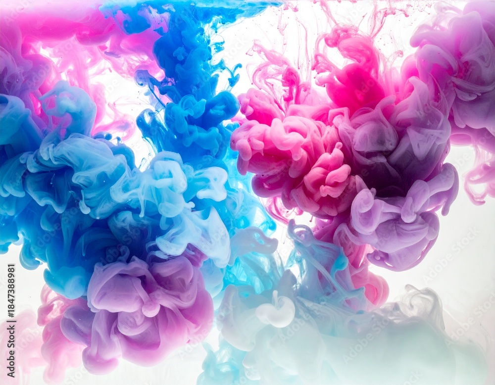 Obraz premium Abstract ink splash background