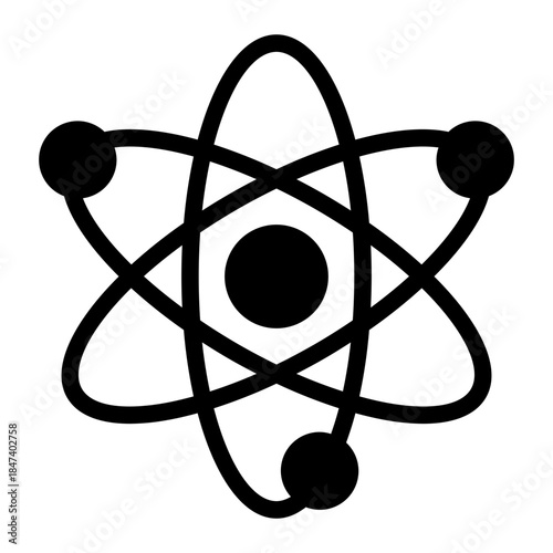 atom icon for illustration