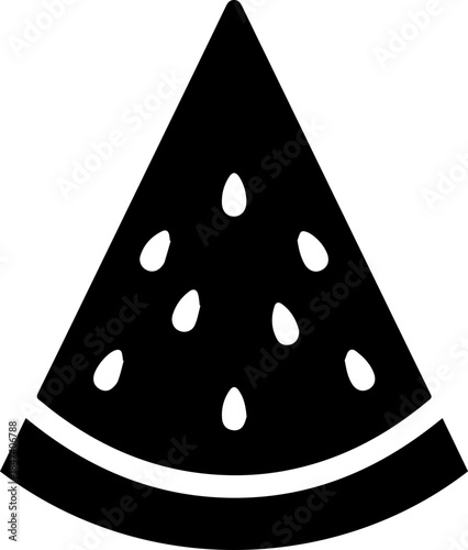 Watermelon Slice Icon