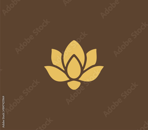 Thailand flower ornament. traditional Thai flower art