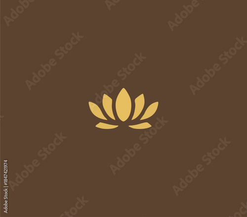 Thailand flower ornament. traditional Thai flower art