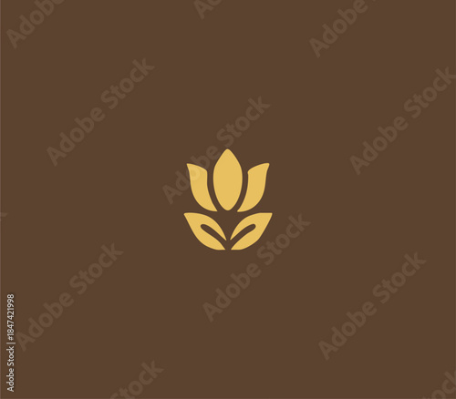 Thailand flower ornament. traditional Thai flower art