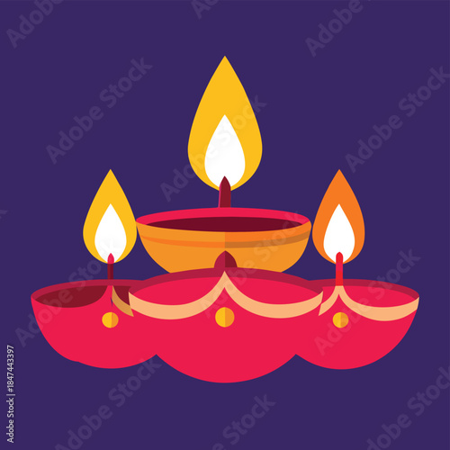 illustration of a candle