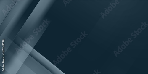 Black dark navy blue silver abstract pattern background. Geometric shape. Line triangle angle fold polygon diamond modern blue