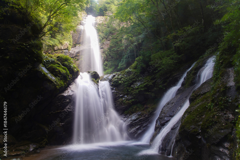 Obraz premium 竜ヶ岩の滝 宮崎県西臼杵郡