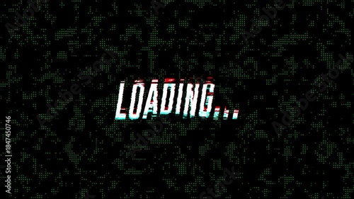 Cyber Security System Loading Screen