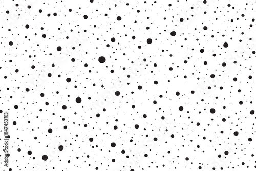 Confetti and Polka Spot Vector for Wedding and Artistic Design