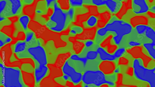 Abstract Colorful Blots: An artistic composition of vibrant, organic forms with a focus on color and texture, creating a visually stimulating and dynamic pattern.