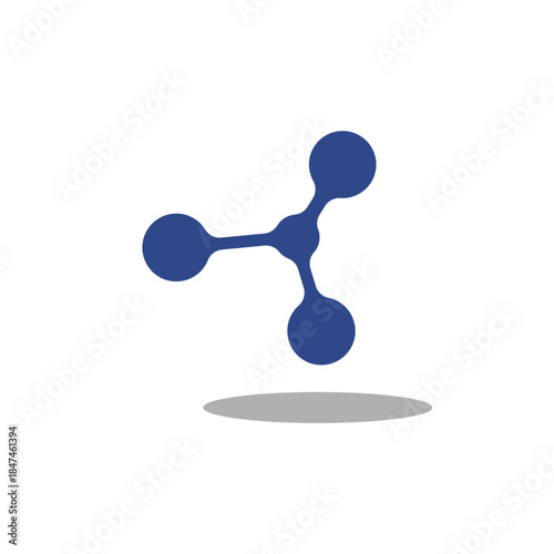 molekul symbol science vector design