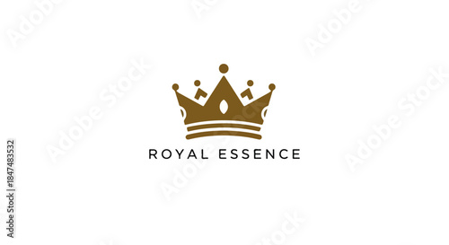 Elegant Royal Crown Logo Design – Luxury Royal Symbol for Premium Corporate and Business Branding