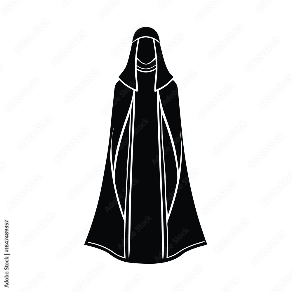 Naklejka premium abaya