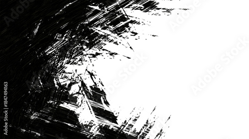 Black grunge scratch abstract background template texture concept