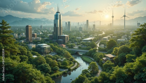 Green cities, renewable energy, and environmental preservation for future generations are all part of this sustainable development philosophy.