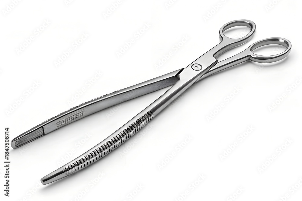 Obraz premium dental forceps isolated on a white background
