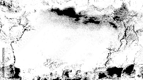 White grungy wall textured background and sketch wall texture. Wall distressed texture background. grunge concrete overlay texture. Vector illustration.