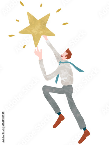 Man who caught a star