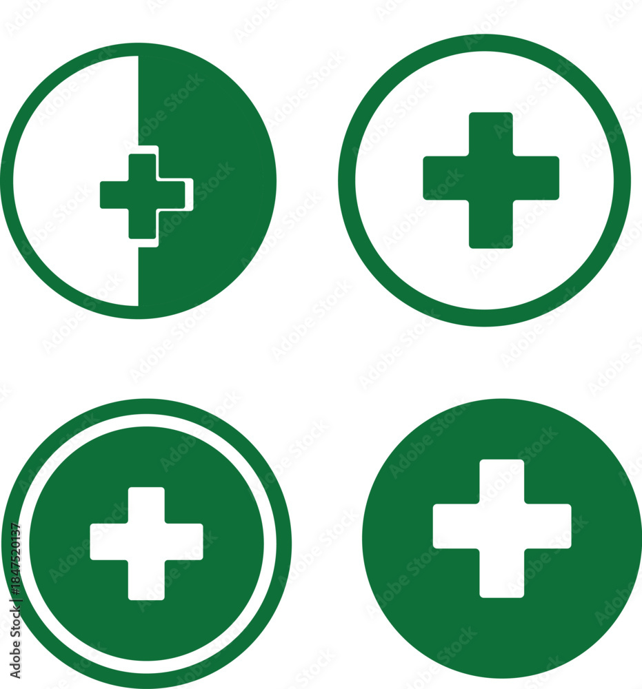 Fototapeta premium first aid kit icon