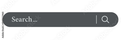Search here, Search bar for ui, Navigation bar icon, Search address and navigation bar icon, Search bar set of vector interface elements with search button and audio search