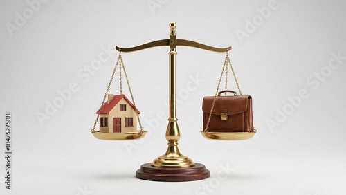 Achieving perfect balance between professional career and domestic life