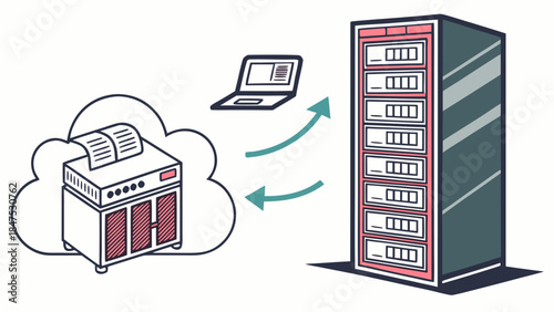  Data migration process from old system to new cloud server