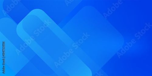 Abstract blue background with diagonal lines. Dynamic shapes composition. Vector illustration