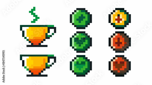 Graceful silhouette of a tea cup with smooth, elegant curves, a minimalist vector for sophisticated beverage branding and cafe designs.