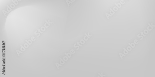 Silver foil background with metal mirror texture. Chrome gradient surface with light gloss modern