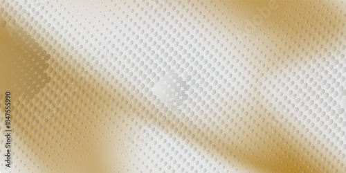 Close-up texture of natural gold silk. Light Golden fabric smooth texture surface background art