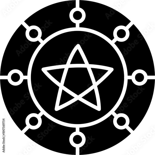 Horoscope Wheel Icon