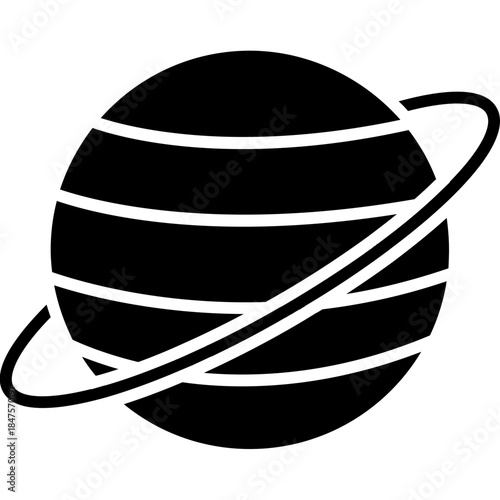 Planet Uranus Glyph Icon