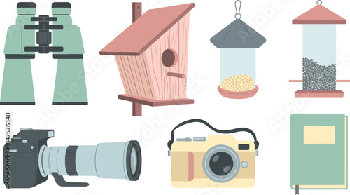 Essential tools for birdwatching and photography