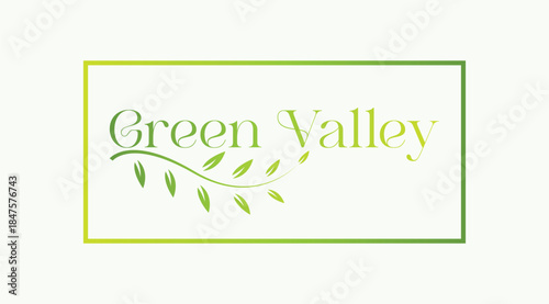 Green Valley Natural Logo or Brand Identity.