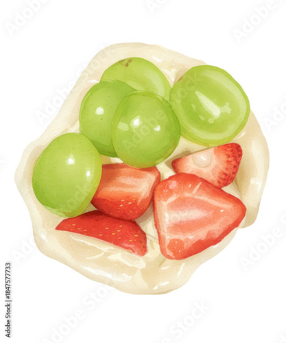 Fresh Fruit Mochi Cream Cheese