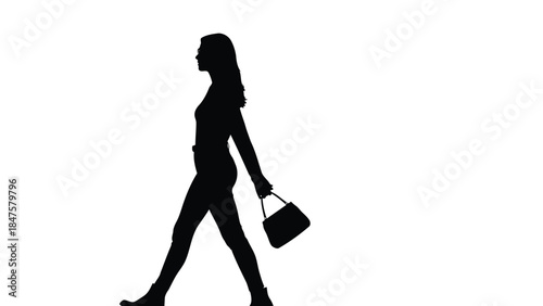 silhouette of a woman