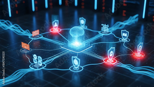 Intelligent AI system prevents system hijacking through suspicious login detection	
