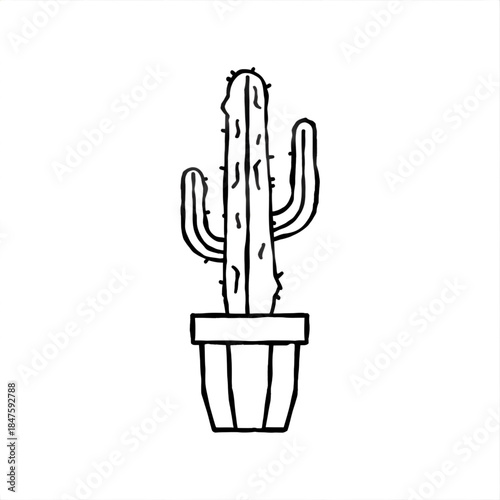 Vector illustration of a bouquet of flowers in a vase