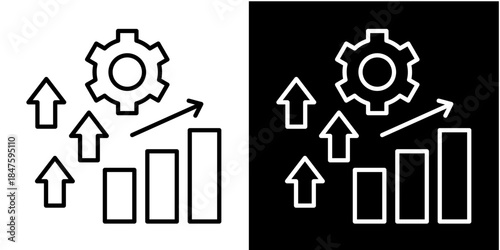 Arrow-Up Iconset White Style Colection