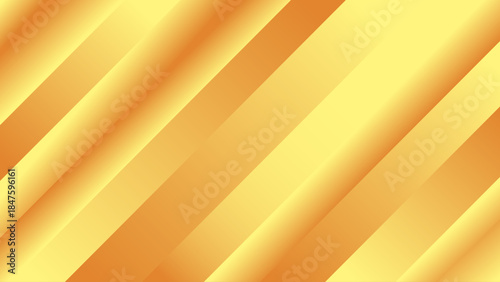 Vibrant yellow and orange diagonal striped pattern. Abstract Yellow and Orange Diagonal Gradient Background. Modern Geometric Stripes with Soft Light and Smooth Color Transitions.