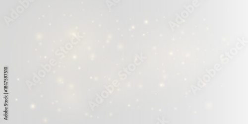 Golden dust flows softly with sparkle and glitter through glowing bokeh blur, filled with shimmer, warm glow, radiant highlights, and festive flare for Christmas and New Year. PNG illustration.