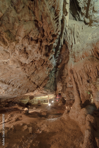 The Bossea Caves in Frabosa Soprana, Cuneo, Italy.