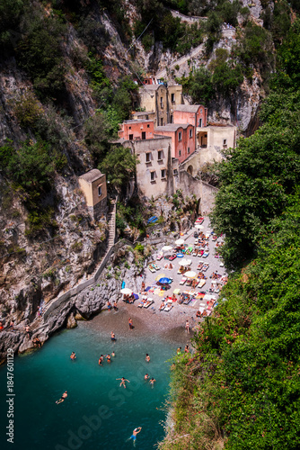 Valokuva Amalfi coast.The fjord of Furore.