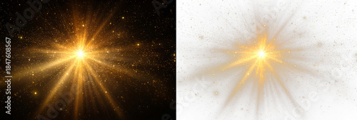 Motion blur with colourful digital glow PNG, ideal for abstract light overlays, sparkling star effects, radiant beams, lens flare, and vibrant cosmic designs