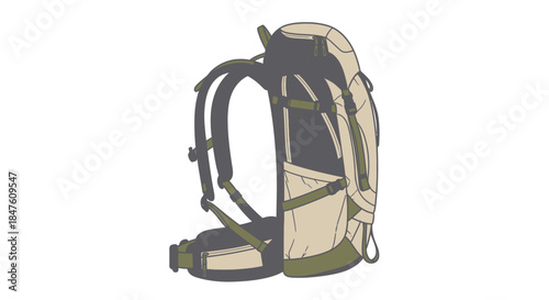 Backpack for Hiking and Outdoor Activities.