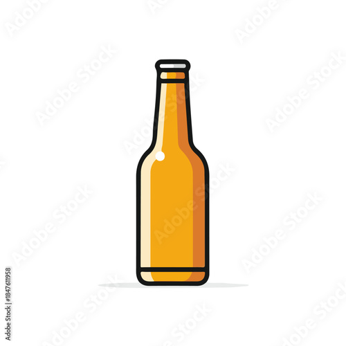 Lager in a clean 2D flat vector icon style, minimal and simple, set on a plain white background.