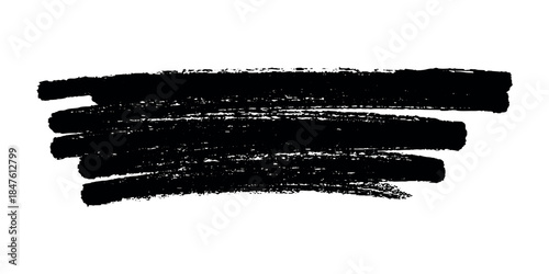 Brush paint stroke texture swatch Hand painted background Ink scribble dab clipart Paint smudge for tags and stamps design