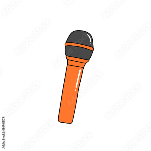 Cartoon microphone