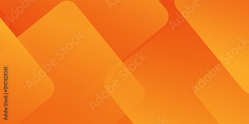 Abstract orange and yellow geometric background. Modern concept for graphic design, background, web design, poster, banner, book, slideshow. Vector illustration