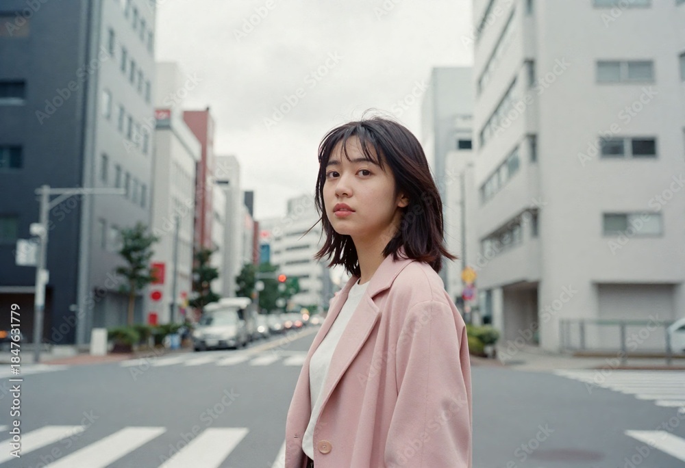 Fototapeta premium Cloudy Day in Tokyo