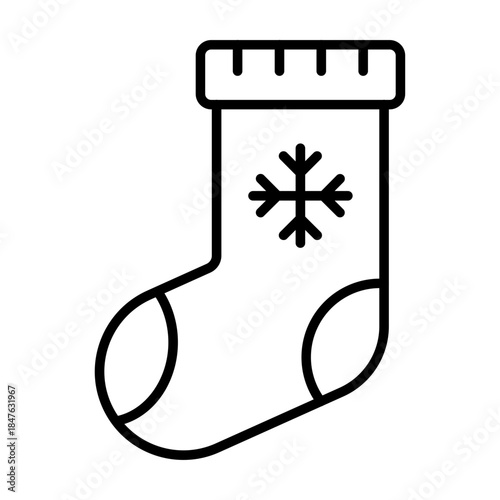 Christmas sock Icon