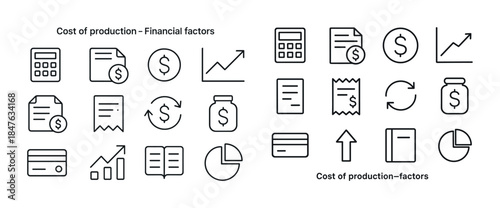 Financial factors in production: cost analysis and economic grow